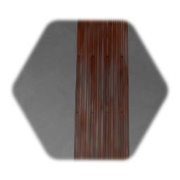 Corrugated Metal Sheet - Rusty