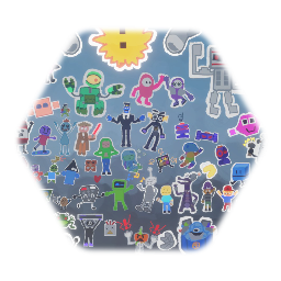 Stylised TPOD characters