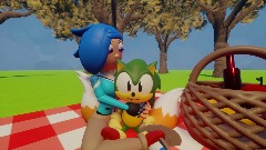 Sonic YTP Vtuber picnic date with Tari