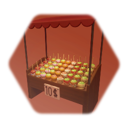 Gourmet Candy Apple Stand