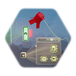 On/Off Toggle switch & example