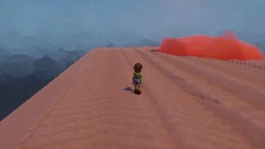 Hot Australian outback