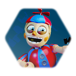 Accurate/advanced Balloon Boy model | <pink>Fnaf 2