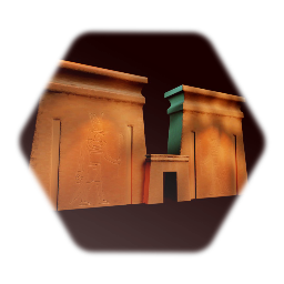 Temple Entrance Gate (For Unexciting Asset Jam - Egypt)