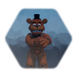 Freddy does the Henry Stickmin dance