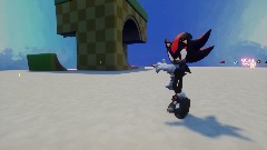 Shadow the hedgehog for Sonic Project Blue