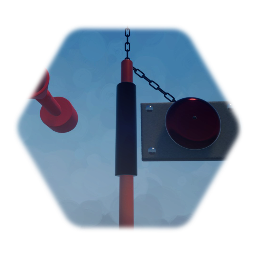 Pull Rod Fire Alarm Station (Horns)