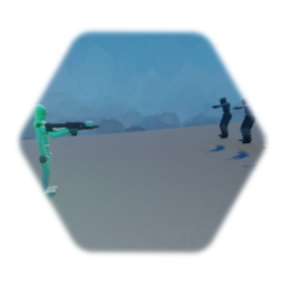FPS Character Template w/ Multiple Guns & Zombie Enemies