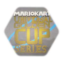 MARIOKART Universal Golden Cup series logo