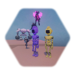 Characters and bosses for my new future game