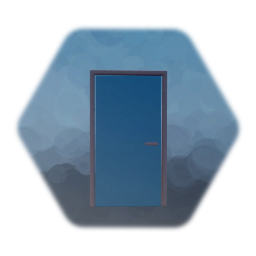 Blue door