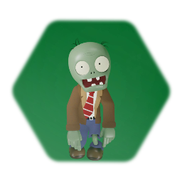 Plants Vs. Zombies - Regular/Browncoat Zombie (Redux)