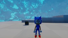 Lowpoly sonic test
