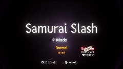 Samurai Slash Title