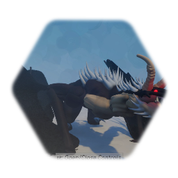 Diablos the black dragon(wyvern)