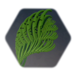 a special bush - i used a sculpted template for this - #pappeha