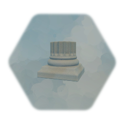 Column Base - Fluted