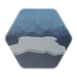 Rotating Hexagonal Snowflake Platform