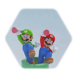 Mario movie render