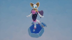 Rouge the Bat Stylized ( Sculpture )