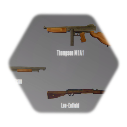 Vintage guns (with a low Impact on thermo)