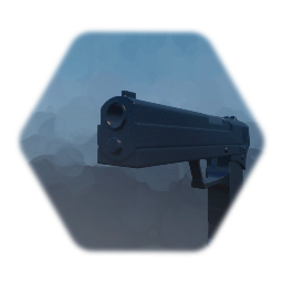 Working gun semi auto 9mm