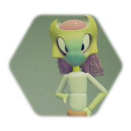Zelda Grackle - Alien Character - Flaglorkian Universe