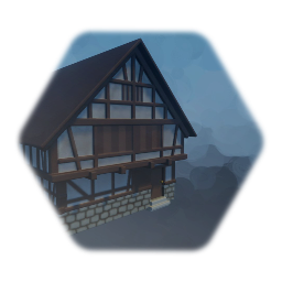 Half Timbered Medieval House