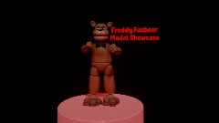 Freddy Fazbear Model Showcase