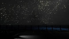 At Night by the Coast