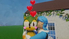 Tari kissing me (Tari x Sonic YTP)