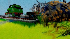 Remix of Crash thomas and his friends off a hill