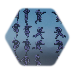 Solid Snake Sprites (Ghost Babel)