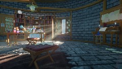 Hogwarts Tower Study