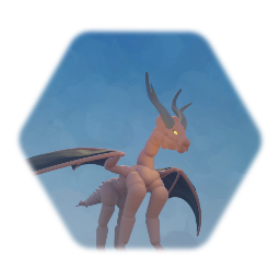I was that bored so I made a dragon with almost only assets