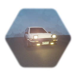 Drivable TRUENO AE86