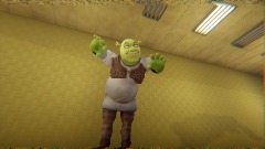 Shrek In The Backrooms Title Screen