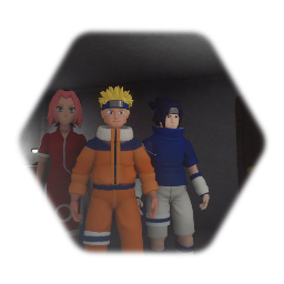 Remix of Naruto Sasuke Sakura team 7