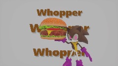 Whopper Ad With Browny