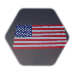 American Flag Painting