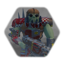 Warhammer 40k Ork warrior