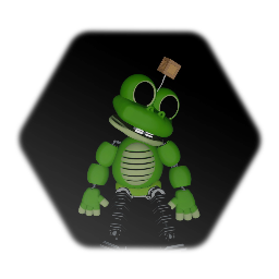 Amphibian Animatronic from The Twisted Ones