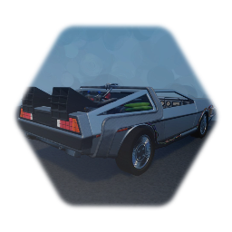 Delorean bttf - Drivable Remix