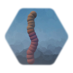Sloppy gummy worm (looks good small)