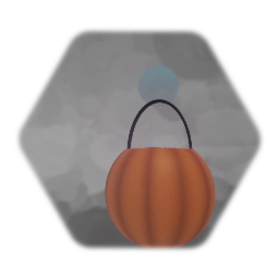 Trick or treet basket Blank Sliding Platforming Puppet