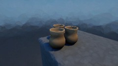 Breakable Pot / Urn Showcase
