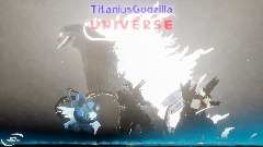 TitaniusGodzilla UNIVERSE Poster Photo