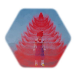 Grayfish with super sayian god