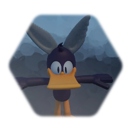 Daffy duck from Five nights at looney tunes