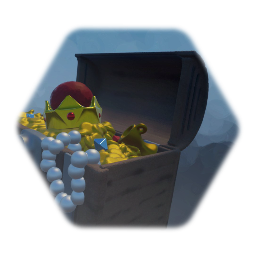 Treasure Chest with Gold